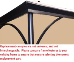 Somerset Gazebo Palm Leaves Replacement Canopy -Chic Furniture Store 810549338 4