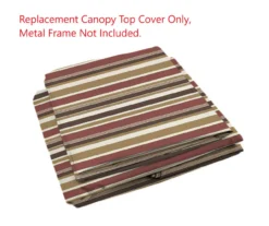 Southbay Gazebo Canyon Stripe Replacement Canopy -Chic Furniture Store 810549351 21