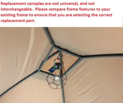 Pinehurst Grill Gazebo Beige Damask Replacement Canopy 30 Pinehurst Grill Gazebo Beige Damask Replacement Canopy -Chic Furniture Store 810549360 51