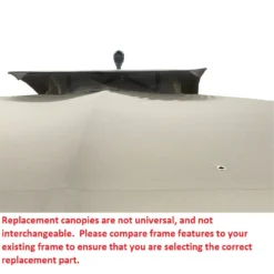 Augusta Gazebo Beige Replacement Riplock Canopy -Chic Furniture Store 810549366 5