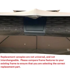 Augusta Gazebo Beige Replacement Riplock Canopy -Chic Furniture Store 810549366 7