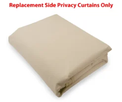 Pinehurst Gazebo Beige Replacement Privacy Curtain Set -Chic Furniture Store 810549372 21