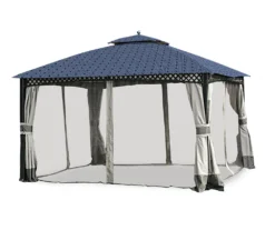 Windsor Dome Gazebo Midnight Blue Trellis Replacement Canopy 25 Windsor Dome Gazebo Midnight Blue Trellis Replacement Canopy -Chic Furniture Store 810549380 31