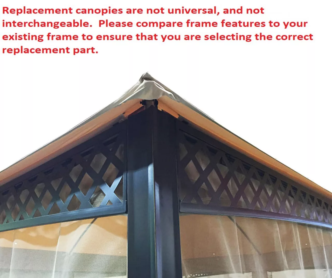 Windsor Dome Gazebo Midnight Blue Trellis Replacement Canopy 15 Windsor Dome Gazebo Midnight Blue Trellis Replacement Canopy - Image 13