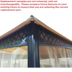 Windsor Dome Gazebo Palm Leaves Replacement Canopy 21 Windsor Dome Gazebo Palm Leaves Replacement Canopy -Chic Furniture Store 810549381 6