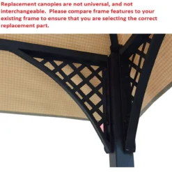 Windsor Grill Gazebo Replacement Riplock Canopy -Chic Furniture Store 810549388 3