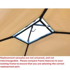 Windsor Grill Gazebo Replacement Riplock Canopy -Chic Furniture Store 810549388 4