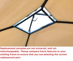 Windsor Grill Gazebo Replacement Riplock Canopy -Chic Furniture Store 810549388 41