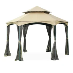 Southbay Gazebo Beige Replacement Canopy -Chic Furniture Store 810549395 7