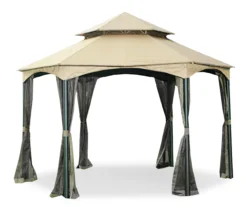 Southbay Gazebo Beige Replacement Canopy -Chic Furniture Store 810549395 71