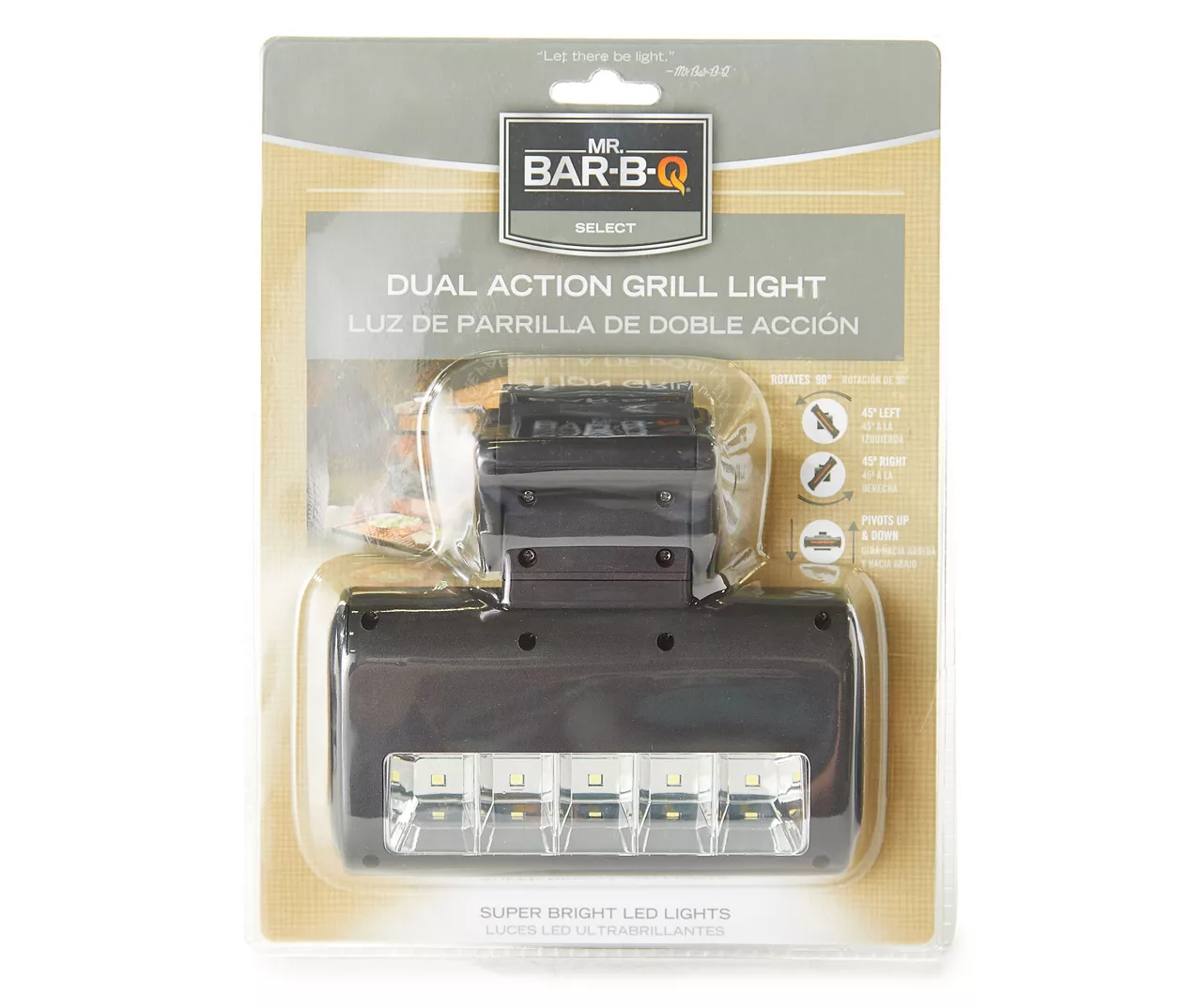 Dual Action Pivoting LED Grill Light 3 Dual Action Pivoting LED Grill Light