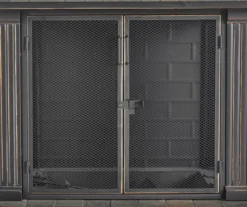 56.3" Eastlake Wood Burning Fireplace -Chic Furniture Store 810550372 2