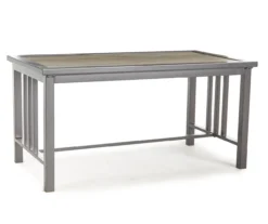 Eagle Brooke Wood Look Patio Coffee Table -Chic Furniture Store 810555217 1