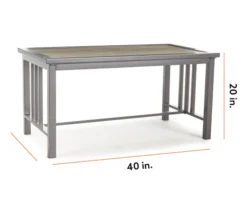 Eagle Brooke Wood Look Patio Coffee Table -Chic Furniture Store 810555217 99 1