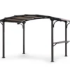 8.5' X 13' Capilano Steel Pergola With Bar Counter -Chic Furniture Store 810555271