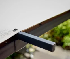 8.5' X 13' Capilano Steel Pergola With Bar Counter -Chic Furniture Store 810555271 3