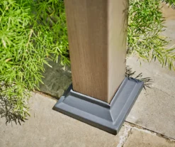 8.5' X 13' Capilano Steel Pergola With Bar Counter -Chic Furniture Store 810555271 5