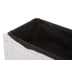 29.9" Kids White Wood Raised Garden Bed -Chic Furniture Store 810556623 3