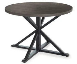 Broyhill Sandpointe Steel Round Patio Dining Table -Chic Furniture Store 810557038 1