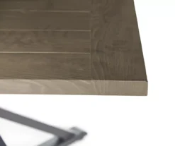 Broyhill Autumn Cove Wood Look Square Steel Patio Dining Table -Chic Furniture Store 810557039 2