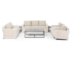 Broyhill Eagle Brooke All-Weather Wicker Cushioned Patio Sofa 37 Broyhill Eagle Brooke All-Weather Wicker Cushioned Patio Sofa -Chic Furniture Store 810557273 810557274 810557275