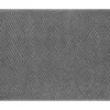Vanguard Smoke Geometric Texture Doormat -Chic Furniture Store 810558047