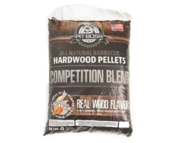 Pit Boss All-Natural Barbecue Hardwood Pellets Competition Blend, 20 Lbs.