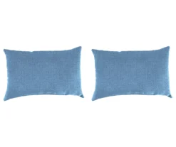 Jordan Manufacturing Husk Texture Outdoor Throw Pillows, 2-Pack -Chic Furniture Store 810560277 1