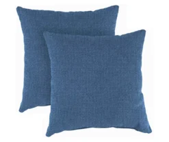 Jordan Manufacturing Husk Texture Outdoor Throw Pillows, 2-Pack -Chic Furniture Store 810560506 1