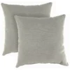 Jordan Manufacturing Husk Texture Outdoor Throw Pillows, 2-Pack -Chic Furniture Store 810560508 1
