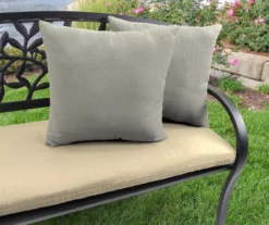 Jordan Manufacturing Husk Texture Outdoor Throw Pillows, 2-Pack -Chic Furniture Store 810560508 2