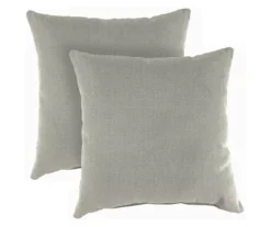 Jordan Manufacturing Husk Texture Outdoor Throw Pillows, 2-Pack -Chic Furniture Store 810560532 1