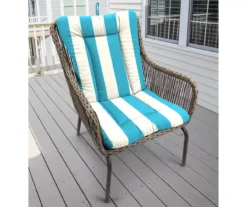 Jordan Manufacturing Cabana Stripe Outdoor Chair Cushion -Chic Furniture Store 810560593 2