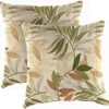 Jordan Manufacturing Oasis Outdoor Throw Pillows, 2-Pack