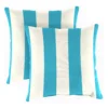 Jordan Manufacturing Cabana Stripe Outdoor Throw Pillows, 2-Pack 1 Jordan Manufacturing Cabana Stripe Outdoor Throw Pillows, 2-Pack -Chic Furniture Store 810560731 1