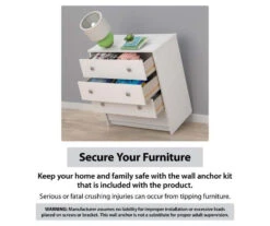 Ivory Oak 3-Door Storage Wardrobe -Chic Furniture Store 810561398 6