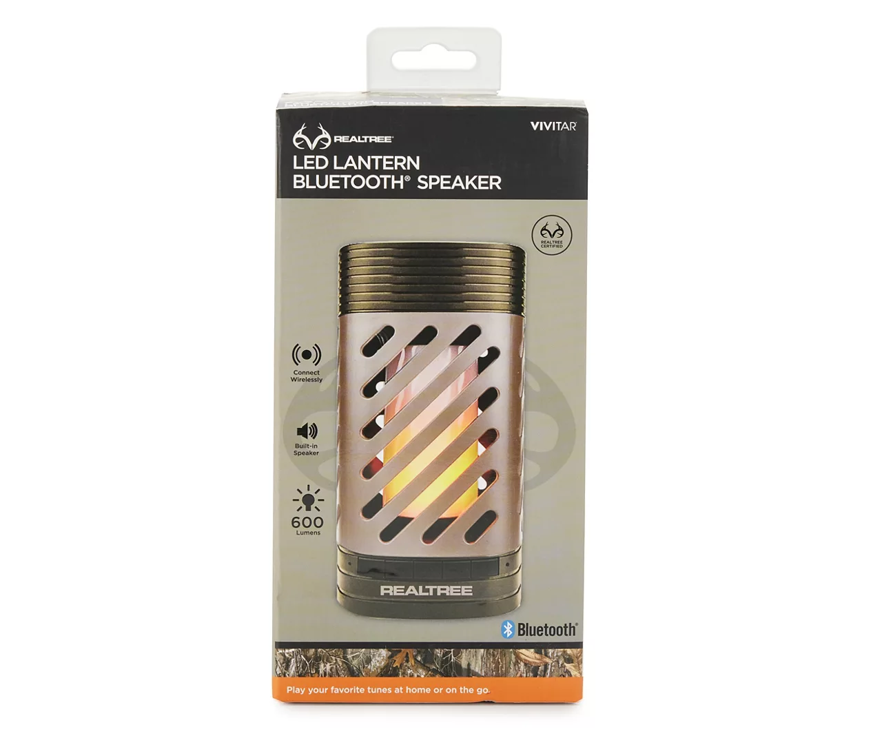 Brown LED Lantern With Speaker 3 Brown LED Lantern With Speaker