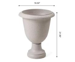 Glitzhome Plastic Urn Planters, 2-Pack 23 Glitzhome Plastic Urn Planters, 2-Pack -Chic Furniture Store 810565981 6