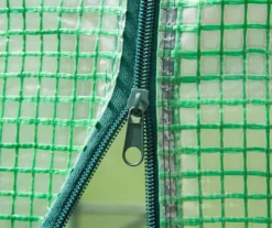 74.75" Green PE & Metal Single Shelf Walk-In Greenhouse -Chic Furniture Store 810565996 6