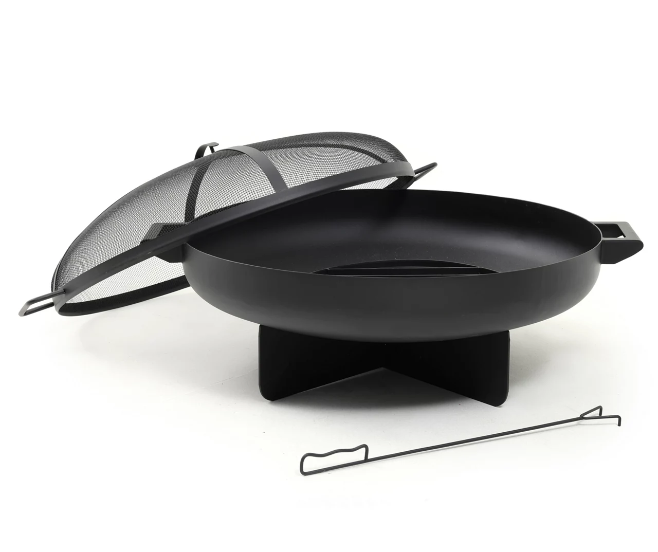 36.8" Round Wood Burning Fire Pit 4 36.8" Round Wood Burning Fire Pit - Image 2