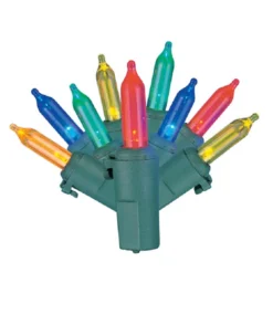 LED Mini Light Set With Green Wire, 120-Lights -Chic Furniture Store 810567450