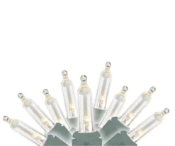 Warm White Twinkling LED Mini Light Set, 120-Lights