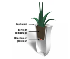 Mayne Inc. 16" Valencia Plastic Planter -Chic Furniture Store 810567855 6