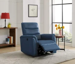 Real Living Faux Leather Power Recliner -Chic Furniture Store 810568022 2