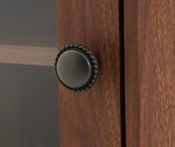 48" Brown Corner Electric Fireplace Console -Chic Furniture Store 810570725 2