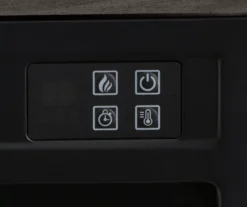 54" Gray Electric Fireplace Console 8 54" Gray Electric Fireplace Console -Chic Furniture Store 810570726 3