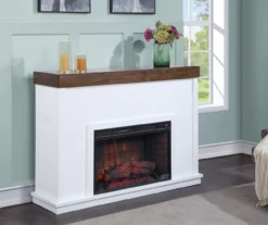 62" Grand Shiplap & Beam Electric Fireplace -Chic Furniture Store 810570729 4