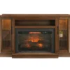 66" Heirloom Cherry Electric Fireplace Console -Chic Furniture Store 810570830 1