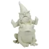 9.75" Leaping Gnome & Frog Garden Statue -Chic Furniture Store 810574645