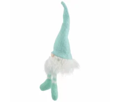 Northlight Aqua & White Knit Gnome Tabletop Decor -Chic Furniture Store 810574669 2
